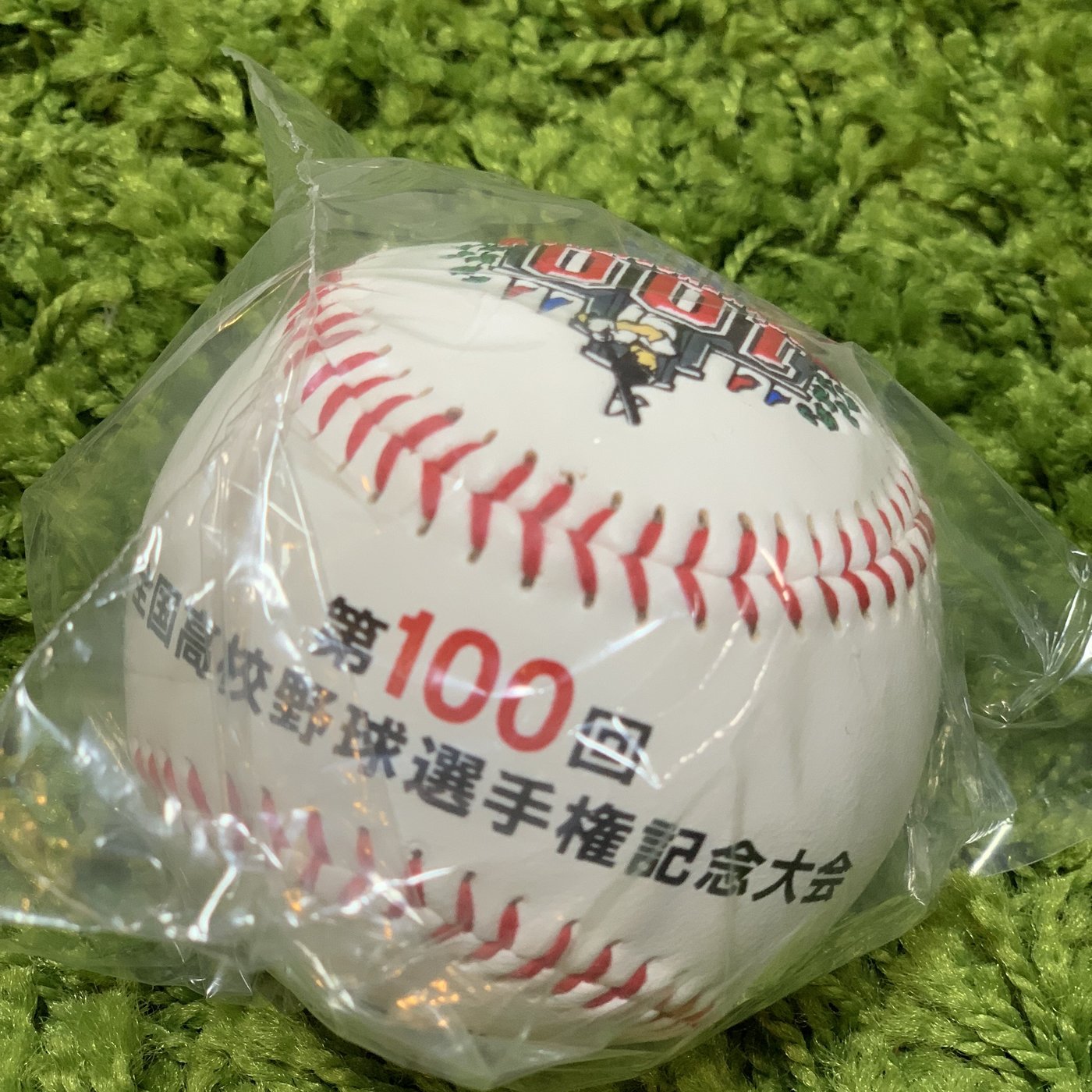 貳拾肆棒球--日本帶回！夏季甲子園100週年紀念球/冠軍戰大阪桐蔭