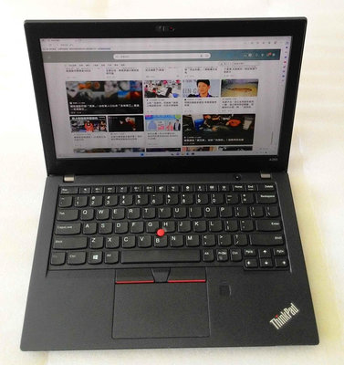 Lenovo 商務機 觸控FHD霧面12.5吋 16G/256G R5-2500U 指紋辨識 A285