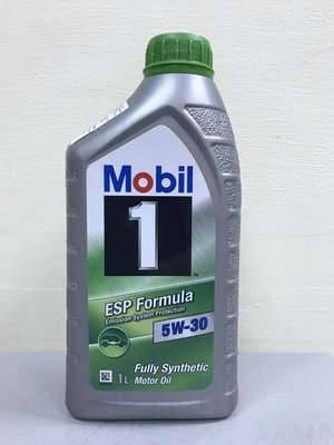 【小皮機油】美孚公司貨 MOBIL 1 ESP 5W30 5W-30 SN(12瓶免運)CASTROL c3 LL-04