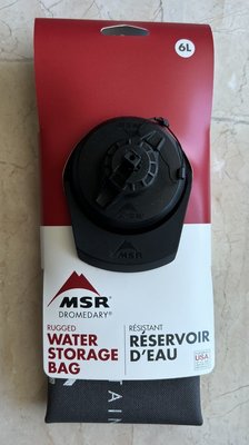 美國 MSR Dromedary 6 Liters 露營水袋 WATER BAG