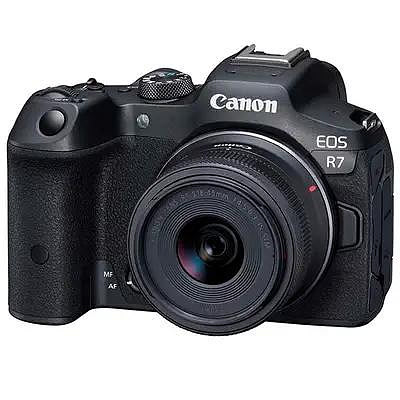 Canon EOS R7 單鏡組〔RF-S 18-45 IS STM〕3250萬像素 APS-C 無反相機 微單眼 WW