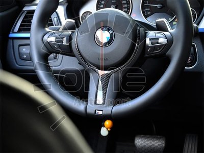 《OME - 傲美國際》BMW M-Sport 碳纖 方向盤飾板 F10 F12 F13 F30 F31  F32