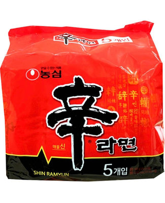 韓國代購 Nongshim 農心 辛拉麵 韓國境內版 五包入