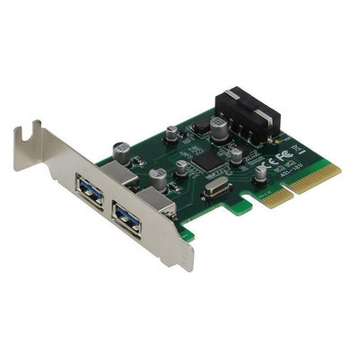 升級版臺式機PCIe轉USB3.1擴展卡 PCI-e轉USB3.1轉接卡大4PIN供電