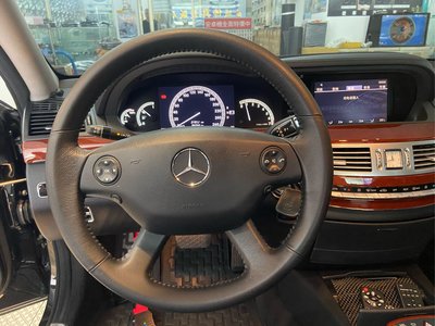 BENZ w221 S350 方向盤 真皮方向盤 牛皮方向盤 需回收原廠方向盤