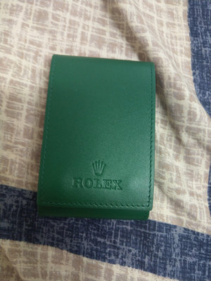 勞力士 ROLEX 原廠皮套 綠色保護套 外出 簡易攜帶 保護手錶 RSC洗油才有 高質感