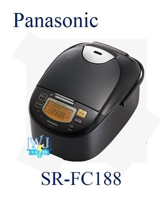 即時通最低價【暐竣電器】Panasonic 國際 SR-FC188 / SRFC188 IH電子鍋 10人份 電鍋