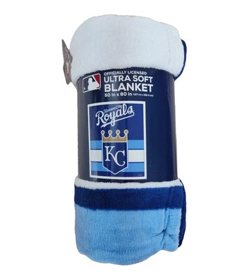 [現貨]美國職棒大聯盟空調毯 MLB堪薩斯城皇家Kansas City Royals午睡毛毯 車用宿舍辦公室蓋毯生日禮品