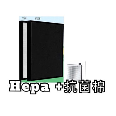適配 Hitachi日立 空氣清淨機 EP-KZ30 W HEPA濾網 過濾網