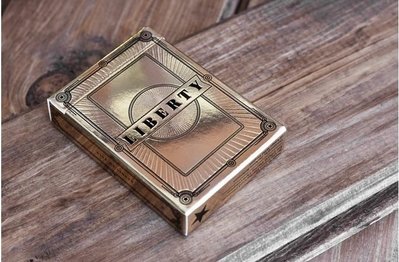 【USPCC 撲克】LIBERTY JACKSON GOLD FOIL playing cards