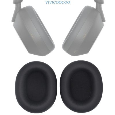 2 件耳墊耳墊耳機海綿套維修適用於 WH-1000XM5 耳機