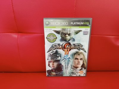 新北市板橋超便宜可面交賣XBOX360原版片~~劍魂4~~實體店面可面交