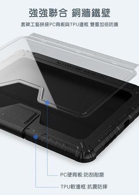 NILLKIN 皮套 Apple iPad Pro 11吋 2020 悍甲 Pro iPad 透明PC背殼 平板皮套