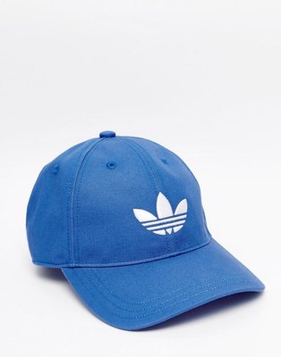 【KA】Adidas Originals Trefoil Cap In Grey 老帽 藍色 現貨 AJ8942
