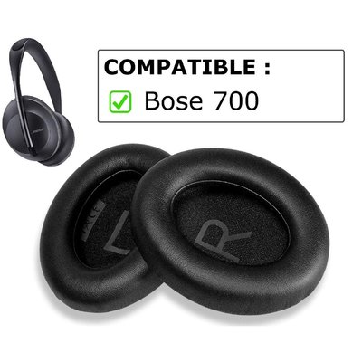 gaming微小配件-適用於Bose NC700耳機的耳罩替換套件 耳機套 耳墊 皮套 帶卡扣 附送墊棉 一對裝 博士 BOSE 耳機配件-gm