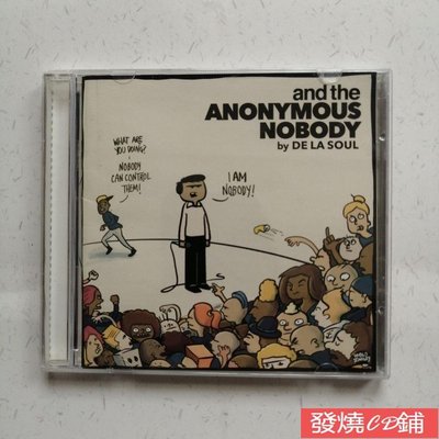 發燒CD 全新 嘻哈~De La Soul And the Anonymous Nobody R&B 2016 CD 推薦 現貨C