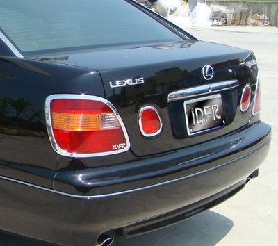 IDFR ODE 汽車精品 LEXUS GS350 98-05 鍍鉻後燈框 電鍍後燈框 3M雙面膠 直接黏貼 安裝簡易