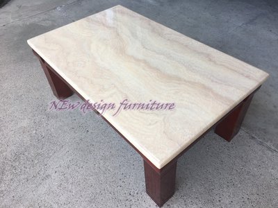 【N D Furniture】台南在地家具-出清價售完不補人造石面130cm大茶几