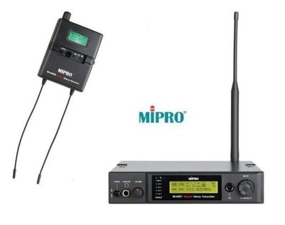【六絃樂器】全新 Mipro MI-909 耳道式無線監聽系統 IEM / 本機零件待料 可參考純台製新機種MI-58