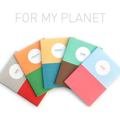 【象牙Cute ta】韓國 For My Planet note  筆記本