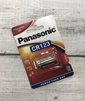 《GTS》Panasonic 國際牌 CR123A 電池