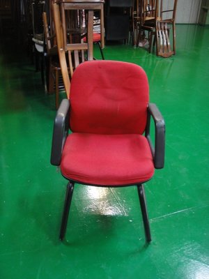 宏品二手傢俱館~大特價 ~C0623-43紅色布椅/課桌椅/大學椅/會議椅/洽談桌椅/書桌椅/排椅/戶外