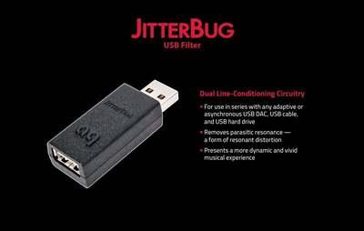 ─ 立聲音響 ─ 皇佳公司貨 AudioQuest JitterBUG Jitter Bug usb 淨化 電供