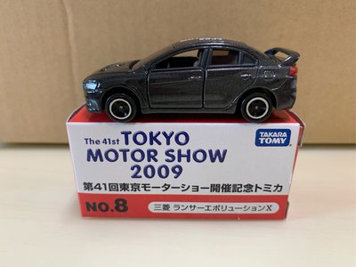 ［現貨］Tomica 多美 2009 東京車展 第41回開催紀念 No.8 三菱 EVO X