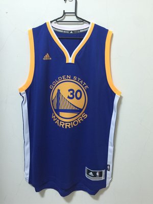 NBA 球衣 adidas 愛迪達 L號 金洲勇士隊 Curry #30 L號
