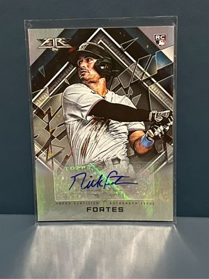 RC簽亮卡2022 Topps Fire / NICK FORTES • Rookie •