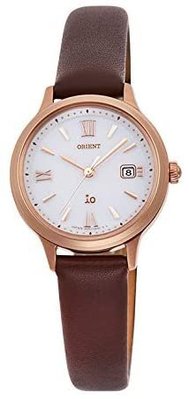 日本正版 Orient 東方 iO NATURAL&PLAIN RN-WG0410S 女錶 手錶 皮革錶帶 日本代購