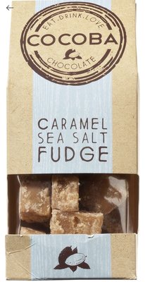 （預購）英國代購COCOBA Sea salt fudge 海鹽口味軟糖200g