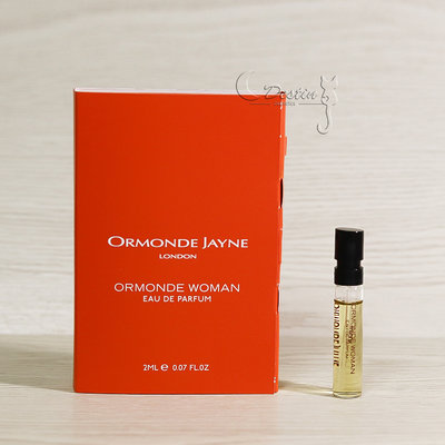 Ormonde Jayne OJ 同名女士 Ormonde Woman 女性淡香精 2ML 可噴式 經典香 試管香水