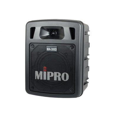 MIPRO MA-300D 雙頻道迷你無線喊話器 (搭配UHF接收模組)