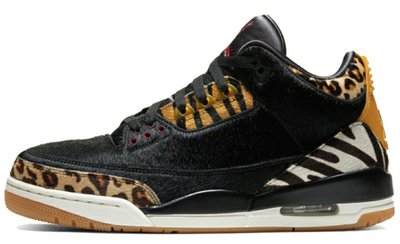 Nike Jordan 3 OG SE 喬丹 AJ3 三代 3代 喬3 Animal Pack 豹紋 斑馬 虎紋 動物園 男鞋 US8.5