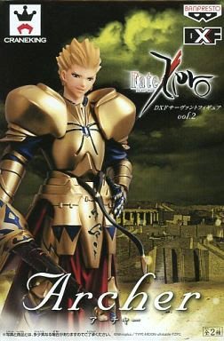 日本正版 景品 Fate/zero DXF 英靈 vol.2 Archer 金閃 英雄王 吉爾伽美什 公仔 日本代購
