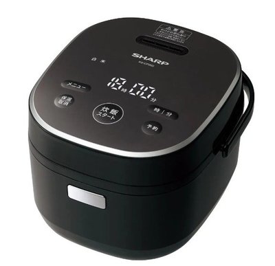 《Ousen現代的舖》日本SHARP夏普【KS-CF05D】微電腦 電子鍋《黑色、3人份、3mm厚釜、雜穀米》※代購服務