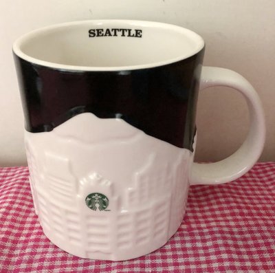 [Starbucks] 星巴克西雅圖Seattle浮雕城市杯---收藏出清