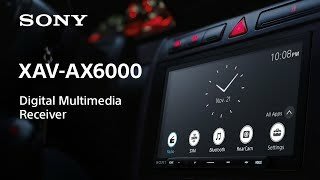 Sony XAV-AX6000 6.95 吋藍芽觸控螢幕支援 Android Auto/Apple CarPlay