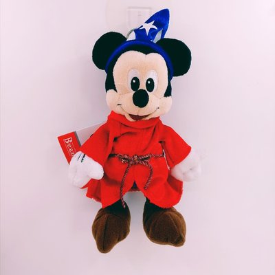 日本迪士尼限定商品迪士尼明星編號31魔法米奇公仔鑰匙圈吊飾