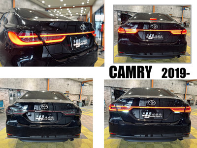小亞車燈＊新 CAMRY 8代 8.5代 2019 2020 2021 LED 呼吸動態 貫穿式 尾燈 跑馬方向燈