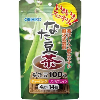 日本原裝 ORIHIRO 刀豆茶 4g×14袋入 日本超人氣 美食 飲品 茶飲 飲茶 送禮 不含咖啡因 沖泡【全日空】