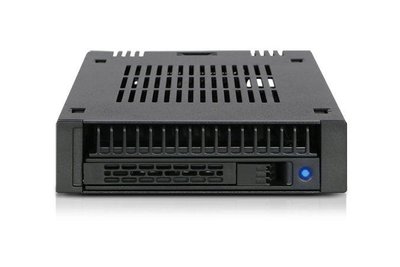MB741SP-B 單層式 2.5吋 SAS/SATA HDD/SSD 轉3.5吋裝置空間硬碟抽取盒