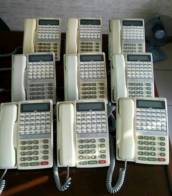 ♥尚揚通信♥二手辦公屏風 通航中古電話總機 816/10隻話機，也回收總機電話
