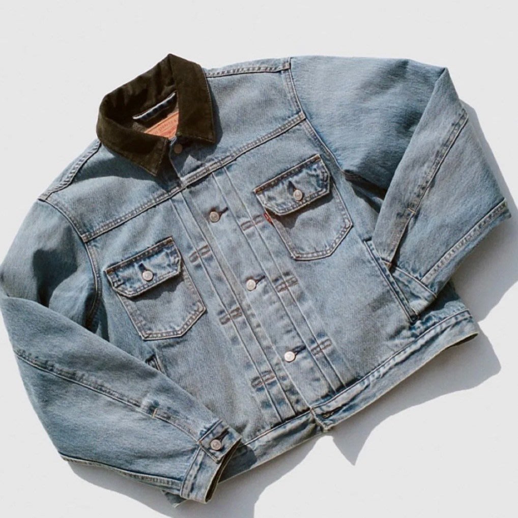 Stussy X Levi's EMBOSSED TRUCKER JACKET 聯名款| Yahoo奇摩拍賣