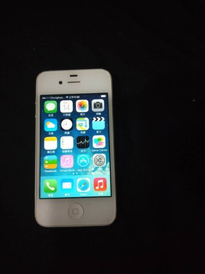二手 單手機 Apple iPhone 4 白色 iphone4 16G 功能正常 可面交