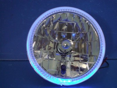 小亞車燈╠ 全新 高亮度 303 VERITA 藍哥 T1 專用 晶鑽 子彈型 光圈 大燈 1500元