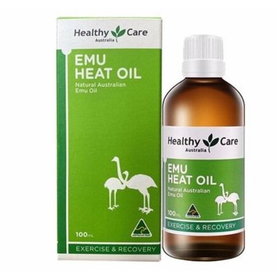 澳洲 Healthy care Emu Heat Oil 鴯鶓油 100ML (按摩油)