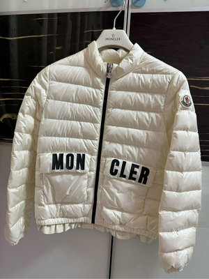 二手Moncler Violette jacket 薄款立領羽絨外套 10A kids size