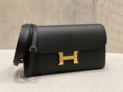J-Shop Luxury 精品店 Hermes Constance to go 黑金 Epsom Z刻